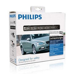 Автомобильная лампа PHILIPS, комплект дневных огней DRL цена и информация | Автомобильные лампочки | pigu.lt