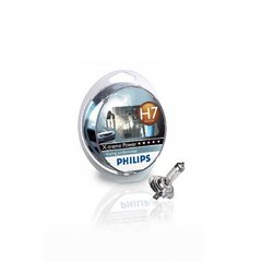 Automobilinė lemputė Philips H7 12V 55W X-treme Power +80% 2 vnt. kaina ir informacija | Automobilių lemputės | pigu.lt