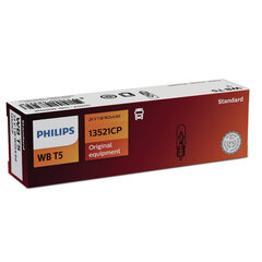 Автомобильная лампа PHILIPS 24V 1W W2X4,6D T5 цена и информация | Автомобильные лампочки | pigu.lt