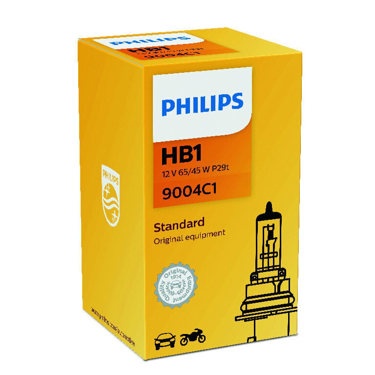 Automobilinė lemputė Philips HB31 12V 65/45W P29t kaina ir informacija | Automobilių lemputės | pigu.lt