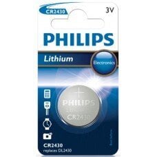 Philips Lithium CR2430 3V elementas kaina ir informacija | Elementai | pigu.lt