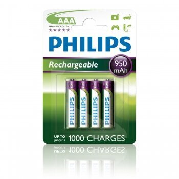 Philips R03/AAA Multlife elementai 950mAh kaina ir informacija | Elementai | pigu.lt