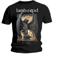 Мужская футболка Lamb Of God с короткими рукавами цена и информация | Мужские футболки | pigu.lt