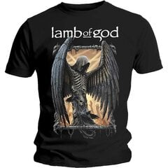 Мужская футболка Lamb Of God с короткими рукавами цена и информация | Мужские футболки | pigu.lt