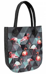 Eko-veltinio rankinė moterims City Flamingos цена и информация | Женские сумки | pigu.lt