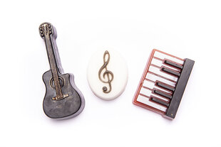 Глицериновое мыло комплект Музыканту, Подарок, 3Dsoap, 270 г цена и информация | Другие оригинальные подарки | pigu.lt