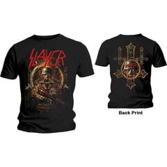 Мужская футболка Slayer с короткими рукавами цена и информация | Футболка мужская | pigu.lt