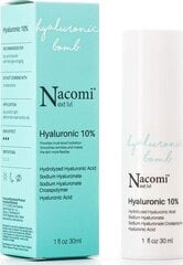 Сыворотка для лица Nacomi Next Level Hyaluronic 10% цена и информация | Сыворотки для лица, масла | pigu.lt