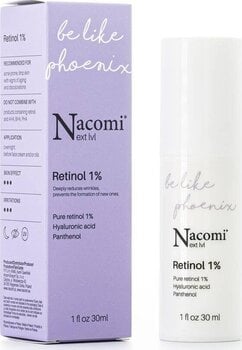 Veido serumas Nacomi Next Level Retinol 1%, 30 ml kaina ir informacija | Veido aliejai, serumai | pigu.lt