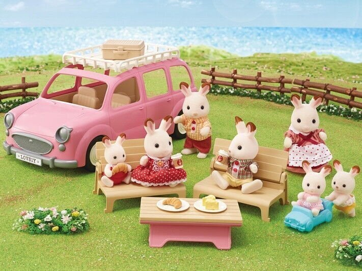 Šeimos iškylos automobilis Sylvanian families цена и информация | Žaislai mergaitėms | pigu.lt