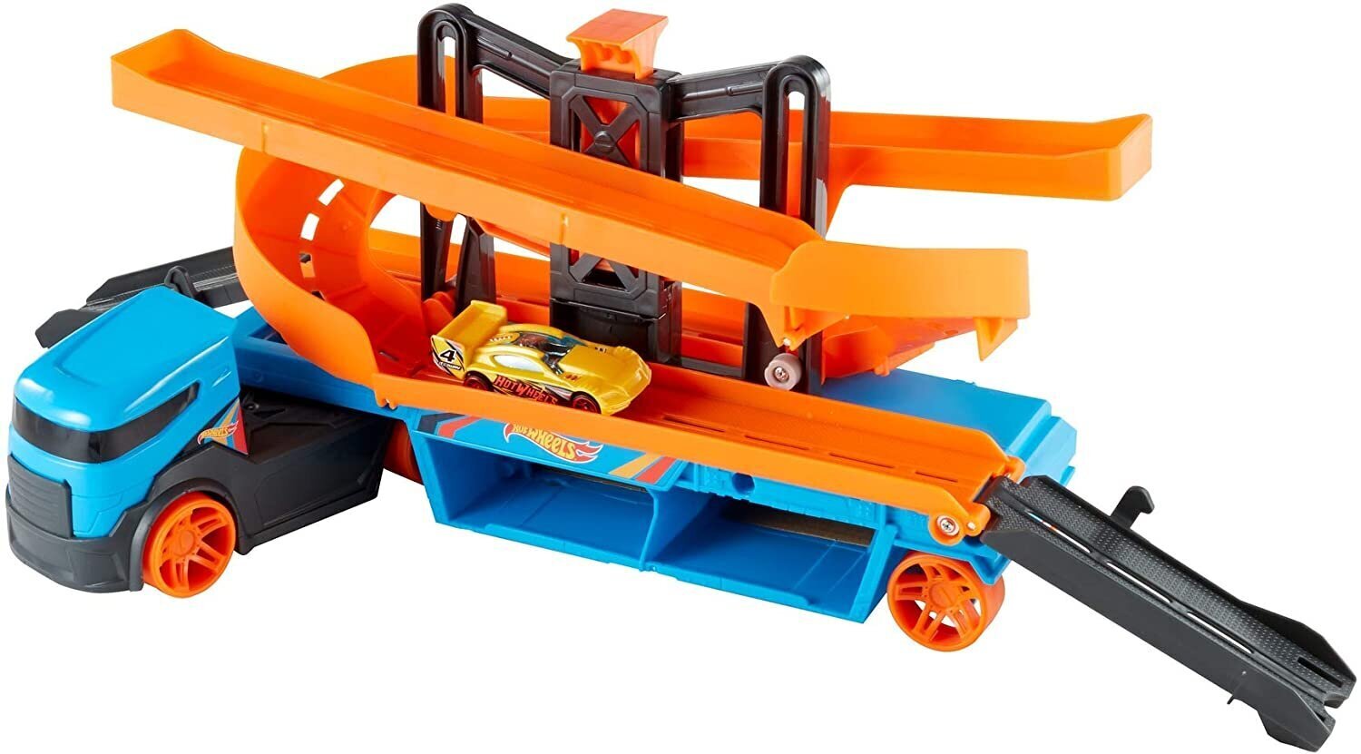 Transporteris su triukais Hot Wheels kaina ir informacija | Žaislai berniukams | pigu.lt