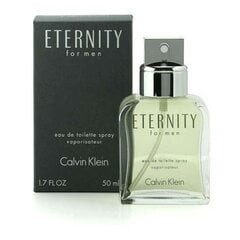 Tualetinis vanduo Calvin Klein Eternity for Men EDT vyrams 50 ml kaina ir informacija | Kvepalai vyrams | pigu.lt