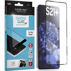 Защитное стекло MyScreen diamond для Samsung G996 Galaxy S21 Plus 5G, черное цена и информация | Защитные пленки для телефонов | pigu.lt