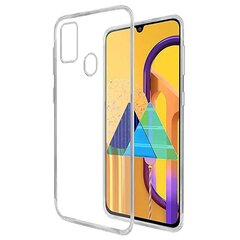 Telefono dėklas Fusion ultra, skirtas Samsung M215 Galaxy M21, skaidrus, 0.3mm kaina ir informacija | Telefono dėklai | pigu.lt