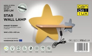 Candellux настенный детский LED светильник Звезда цена и информация | Детские светильники | pigu.lt