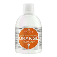 Plaukų šampūnas Kallos Orange, 1000 ml kaina ir informacija | Šampūnai | pigu.lt