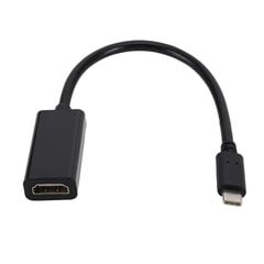 Hallo Type-C to HDMI 4K адаптер цена и информация | Адаптеры, USB-разветвители | pigu.lt