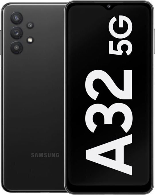 Samsung Galaxy A32 5G, 64 GB, Dual SIM, Black kaina ir informacija | Mobilieji telefonai | pigu.lt