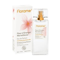 Organinis parfumuotas vanduo Florame apelsino žiedai EDP moterims, 50 ml kaina ir informacija | Kvepalai moterims | pigu.lt