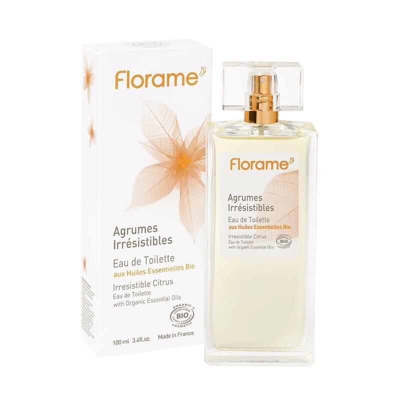 Organinis tualetinis vanduo Florame Neatsispiriamasis citrusas moterims EDT 100 ml kaina ir informacija | Kvepalai moterims | pigu.lt