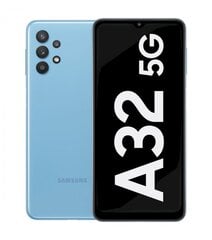 Samsung Galaxy A32 5G, 64GB, Dual SIM, Blue цена и информация | Мобильные телефоны | pigu.lt