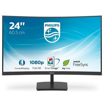 Philips 241E1SC/00 kaina ir informacija | Monitoriai | pigu.lt