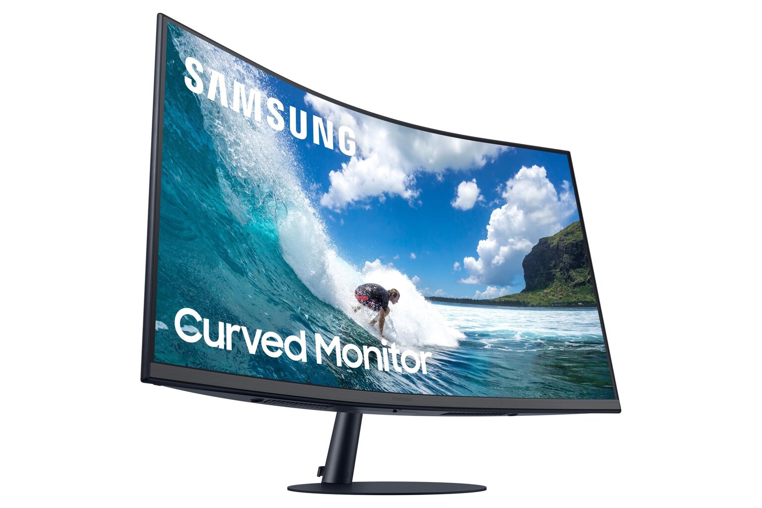 Samsung C32T550FDR, 32" kaina ir informacija | Monitoriai | pigu.lt