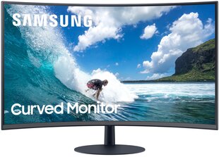 Samsung C32T550FDR, 32" kaina ir informacija | Monitoriai | pigu.lt