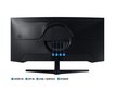 Samsung C34G55TWWR kaina ir informacija | Monitoriai | pigu.lt