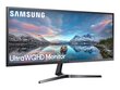 Samsung S34J550WQR kaina ir informacija | Monitoriai | pigu.lt