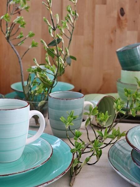 Keramikinių puodelių rinkinys Mint, 6 vnt цена и информация | Taurės, puodeliai, ąsočiai | pigu.lt