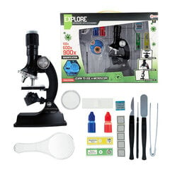 Игрушечный микроскоп со светом EXPLORE цена и информация | Развивающие игрушки | pigu.lt