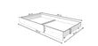 Vaikiška lova ADRK Furniture Emka X1, 80x160 cm, balta цена и информация | Vaikiškos lovos | pigu.lt