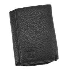Piniginė Genuine Leather 811BLK kaina ir informacija | Piniginės, kortelių dėklai moterims | pigu.lt
