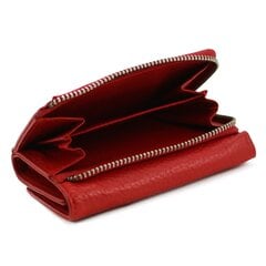 Piniginė Genuine Leather 811RED kaina ir informacija | Piniginės, kortelių dėklai moterims | pigu.lt
