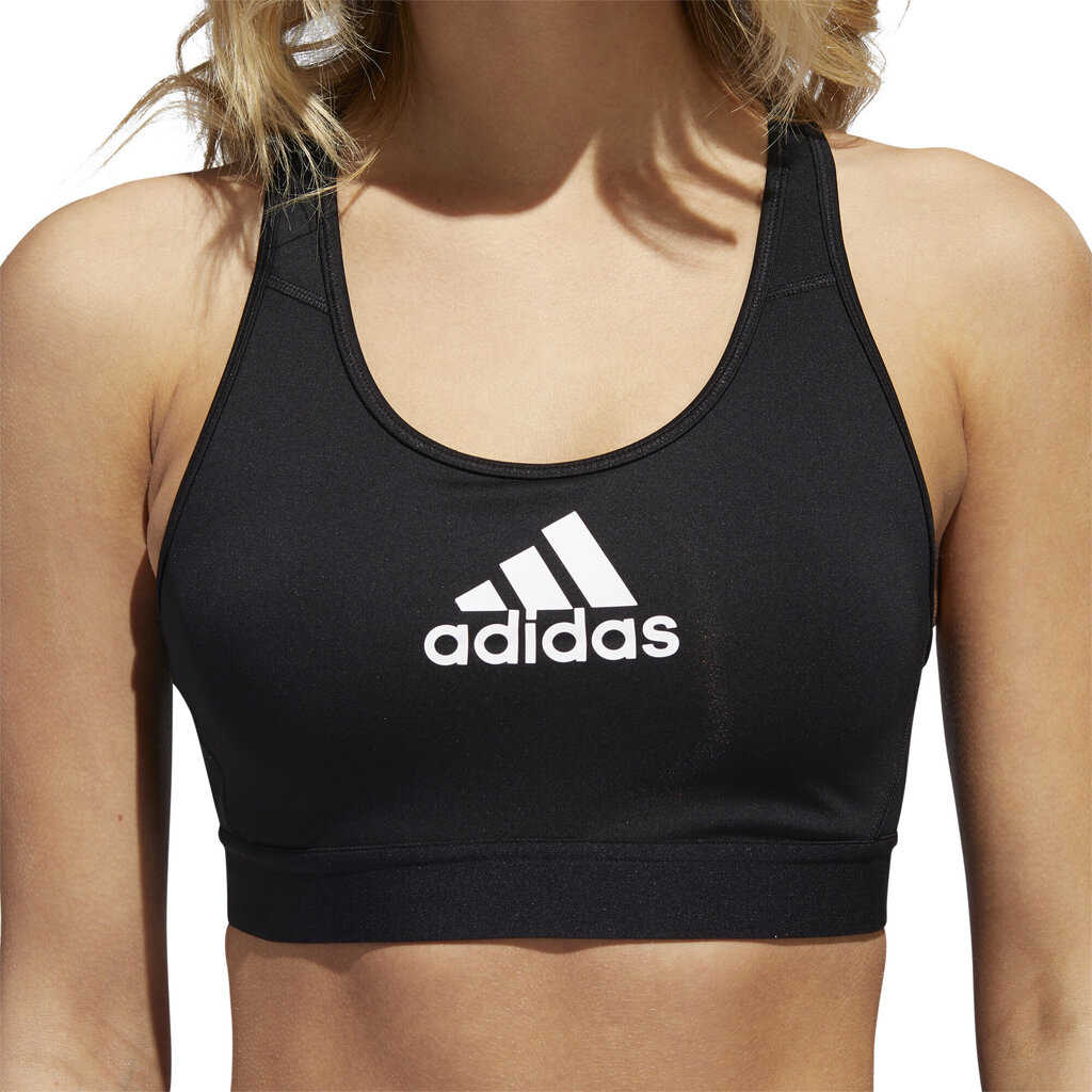 Sportinė liemenėlė moterims Adidas Drst Ask Bra Black, juoda kaina ir informacija | Sportinė apranga moterims | pigu.lt