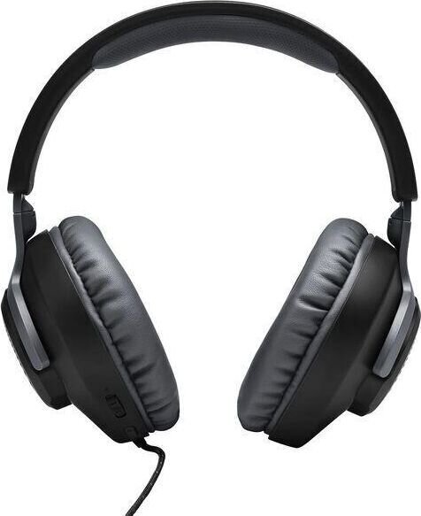 JBL Quantum 100 JBLQUANTUM100BLK kaina ir informacija | Ausinės | pigu.lt