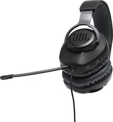 JBL Quantum 100 JBLQUANTUM100BLK kaina ir informacija | Ausinės | pigu.lt