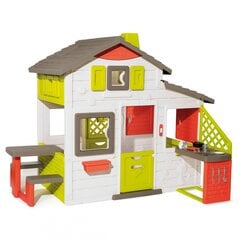 Детский игровой домик с кухней Smoby Neo Friends, 217x155x172 см цена и информация | Детские игровые домики | pigu.lt