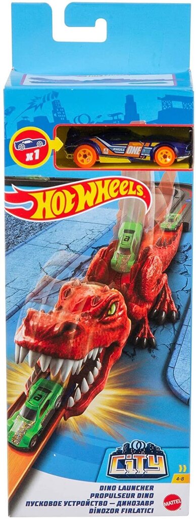 Trasos paleidiklis Hot Wheels, GVF41 kaina ir informacija | Žaislai berniukams | pigu.lt