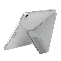 UNIQ etui Camden iPad Air 10,9" (2020) szary|fossil grey Antimicrobial цена и информация | Чехлы для планшетов и электронных книг | pigu.lt