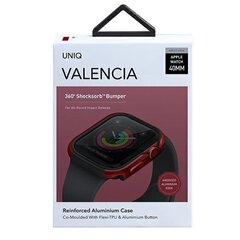 UNIQ etui Valencia AirPods Pro czarny|midnight black Antimicrobial цена и информация | Аксессуары для смарт-часов и браслетов | pigu.lt