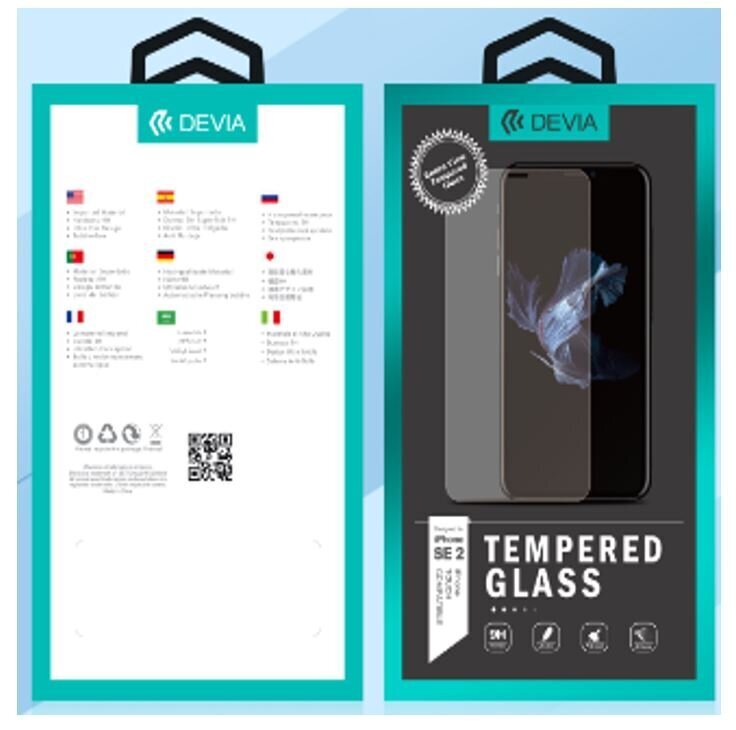 Devia Tempered Glass kaina ir informacija | Apsauginės plėvelės telefonams | pigu.lt