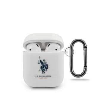 U.S Polo AirPods, white kaina ir informacija | Ausinės | pigu.lt