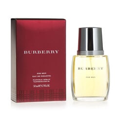 Tualetinis vanduo Burberry for Men EDT vyrams 50 ml kaina ir informacija | Burberry Kvepalai | pigu.lt