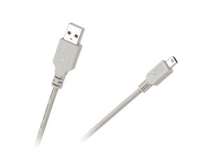 RoGer Universal Mini USB Data Cable 1m Grey kaina ir informacija | Laidai telefonams | pigu.lt