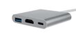 Adapteris - 3in1 adapteris (HUB USB-C HDMI) цена и информация | Laidai telefonams | pigu.lt