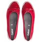 Raudonos spalvos moteriški batai su žemu kulnu Gabor kaina ir informacija | Bateliai moterims  | pigu.lt