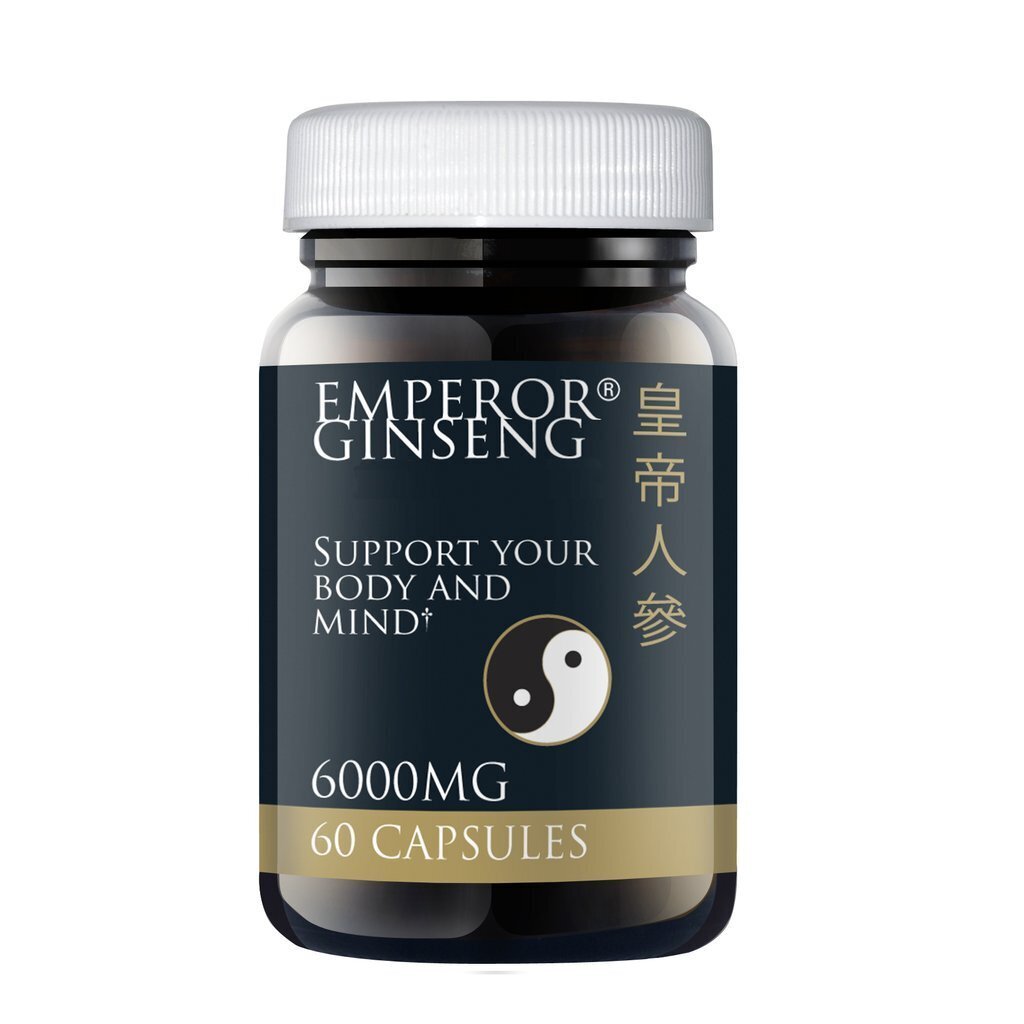 Maisto papildas vyrams Emperor Ginseng for Him, 60 kapsulių kaina ir informacija | Vitaminai, maisto papildai, preparatai gerai savijautai | pigu.lt