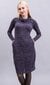 Megzto trikotažo suknelė, violetinė цена и информация | Suknelės | pigu.lt